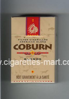 Coburn (design 1) (Blonds / American Blend) ( hard box cigarettes )