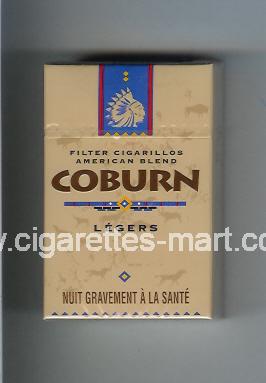 Coburn (design 1) (Legers / American Blend) ( hard box cigarettes )
