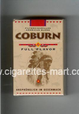 Coburn (design 2) (Full Flavor / American Blend) ( hard box cigarettes )