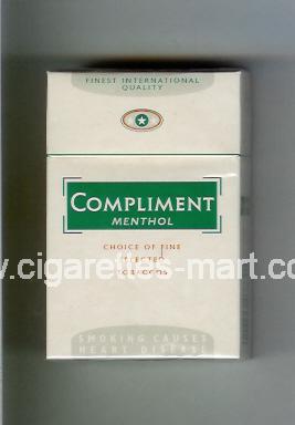 Compliment (german version) (Menthol) ( hard box cigarettes )