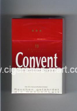 Convent (german version) (design 2) (Full Flavor / American Blend) ( hard box cigarettes )