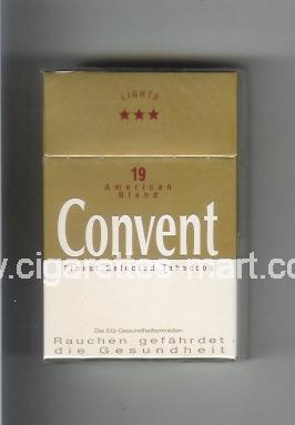 Convent (german version) (design 2) (Lights / American Blend) ( hard box cigarettes )