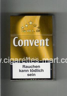 Convent (german version) (design 4) (Gold / American Blend) ( hard box cigarettes )
