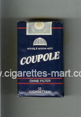 Coupole (Ohne Filter) ( soft box cigarettes )