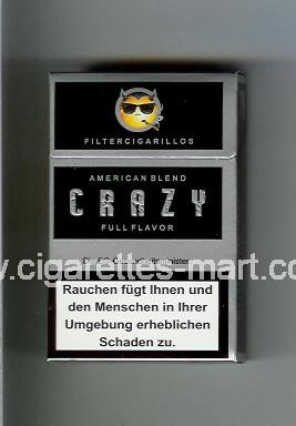 Crazy (german version) (design 1) (American Blend / Full Flavor) ( hard box cigarettes )