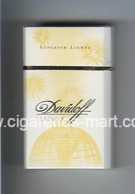 Davidoff (collection design 1F) (Lights / Superior Lights) ( hard box cigarettes )