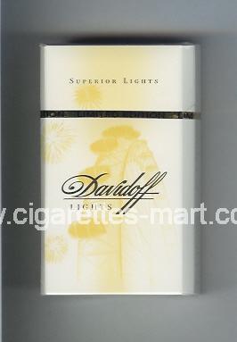 Davidoff (collection design 1H) (Lights / Superior Lights) ( hard box cigarettes )