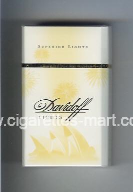 Davidoff (collection design 1J) (Lights / Superior Lights) ( hard box cigarettes )