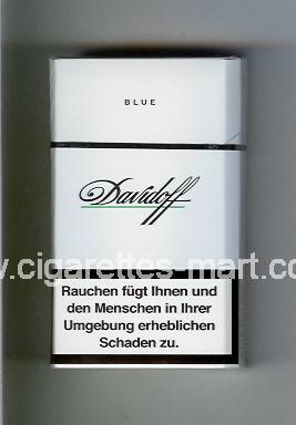 Davidoff (design 1) (Blue) ( hard box cigarettes )