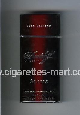 Davidoff (design 1) (Classic / Full Flavour / Slims) ( hard box cigarettes )