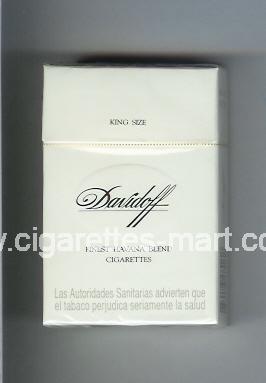 Davidoff (design 1) (Finest Havana Blend) ( hard box cigarettes )