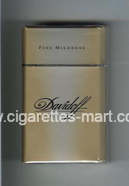 Davidoff (design 1) (Lights / Fine Mildness) ( hard box cigarettes )