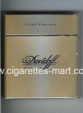 Davidoff (design 1) (Magnum / Light Virginia) ( box cigarettes )