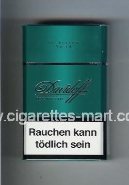 Davidoff (design 1) (Menthol / Selection No 10) ( hard box cigarettes )