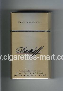 Davidoff (design 1) (Mild / Fine Mildness) ( hard box cigarettes )