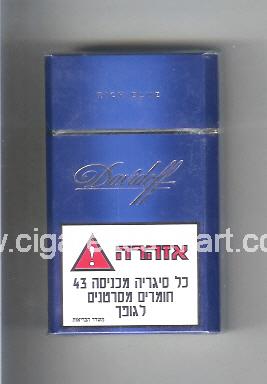 Davidoff (design 1) (Rich Blue) ( hard box cigarettes )