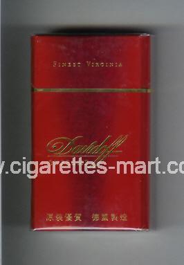Davidoff (design 1) (Supreme / Finest Virginia) ( hard box cigarettes )