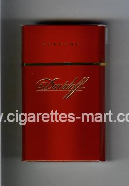 Davidoff (design 1) (Supreme) ( hard box cigarettes )