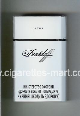 Davidoff (design 1) (Ultra) ( hard box cigarettes )