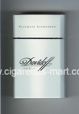 Davidoff (design 1) (Ultra / Ultimate Lightness) ( hard box cigarettes )