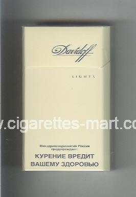 Davidoff (design 5) (Lights) ( hard box cigarettes )