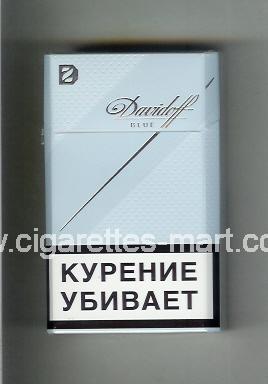 Davidoff (design 6) (Blue) ( hard box cigarettes )