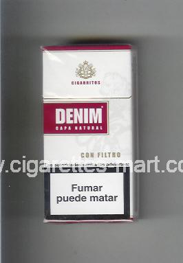 Denim (design 1A) (Sapa Natural / Con Filtro / Cigaritos) ( hard box cigarettes )