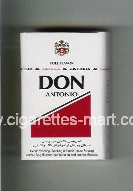 Don (german version) Antonio (Full Flavor) ( hard box cigarettes )