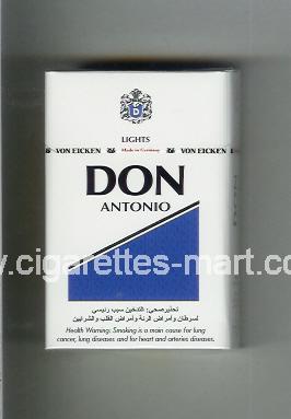 Don (german version) Antonio (Lights) ( hard box cigarettes )