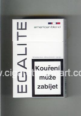 Egalite (design 1) (American Blend) (white) ( hard box cigarettes )