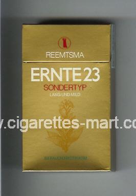 Ernte 23 (design 5) (Sondertyp / Lang und Mild) ( hard box cigarettes )