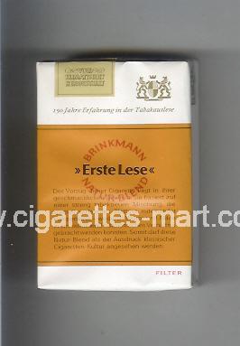 Erste Lese ( soft box cigarettes )