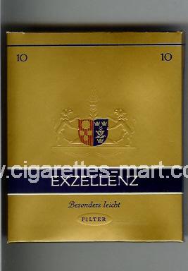 Exzellenz (Besonders Leicht) ( box cigarettes )