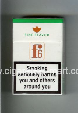F 6 (german version) (design 3) (Fine Flavor) ( hard box cigarettes )