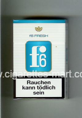 F 6 (german version) (design 3) (Fresh) ( hard box cigarettes )