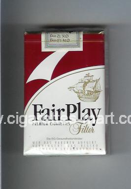 Fair Play (german version) (design 2) (Filter) ( soft box cigarettes )