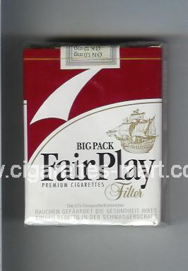Fair Play (german version) (design 2) (Filter) ( soft box cigarettes )