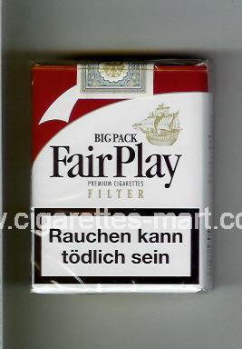 Fair Play (german version) (design 3) (Filter) ( soft box cigarettes )