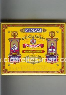 Finas (design 1A) (Kyriazi Freres) ( box cigarettes )