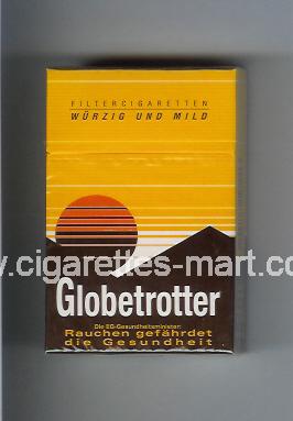 Globetrotter (design 1) (Wurzig und Mild) ( hard box cigarettes )