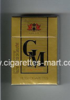 GM (design 1) (Gorge McMartin) ( hard box cigarettes )