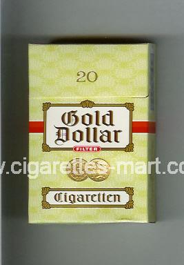 Gold Dollar (german version) (design 2A) (Filter) ( hard box cigarettes )