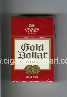 Gold Dollar (german version) (design 4) (American Blend) ( hard box cigarettes )