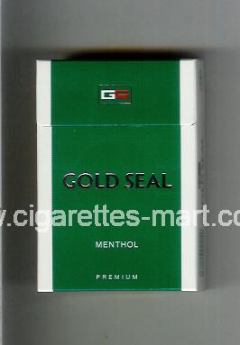 Gold Seal (design 4) (Premium / Menthol) ( hard box cigarettes )