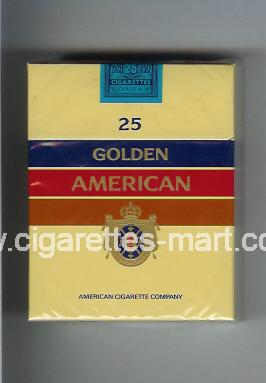 Golden American (german version) (design 1) ( hard box cigarettes )