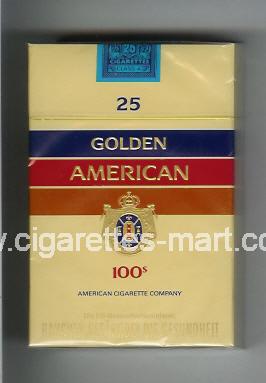 Golden American (german version) (design 1) ( hard box cigarettes )