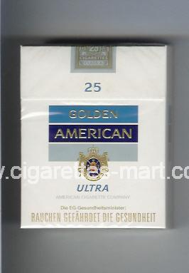 Golden American (german version) (design 1) (Ultra) ( hard box cigarettes )