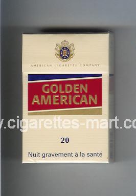 Golden American (german version) (design 3) ( hard box cigarettes )