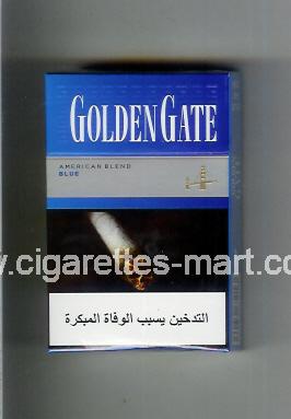Golden Gate (german version) (design 4) (American Blend / Blue) ( hard box cigarettes )