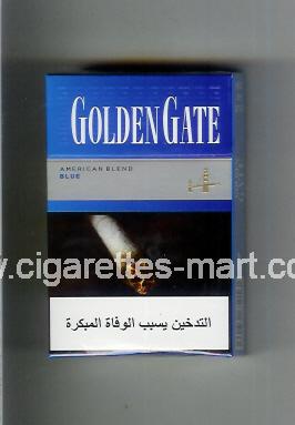 Golden Gate (german version) (design 4) (American Blend / Blue) ( hard box cigarettes )